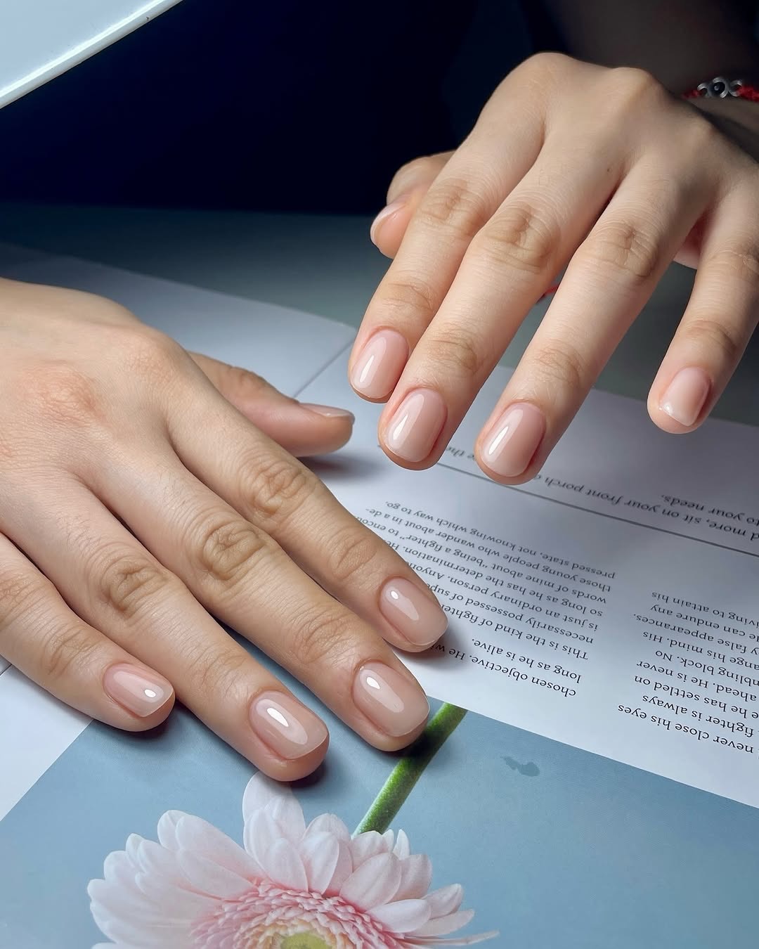 Clean plain nail set